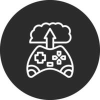 Cloud Game Vector Icon