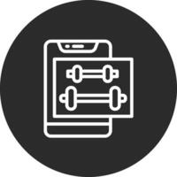 Online Gym Vector Icon