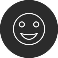 Smiling Face Vector Icon