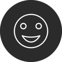 Smiling Face Vector Icon