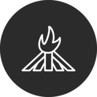 Bonfire Vector Icon