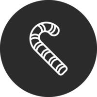 Candy Cane Vector Icon