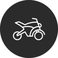 Motorbike Vector Icon