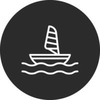 Windsurf Vector Icon