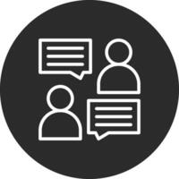 Interview Vector Icon
