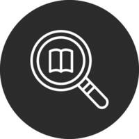 Search Books Vector Icon