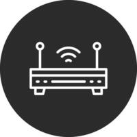 Wireless Router Vector Icon