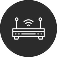 Wireless Router Vector Icon