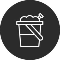 Sand Bucket Vector Icon