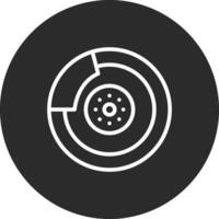 Brake Disc Vector Icon