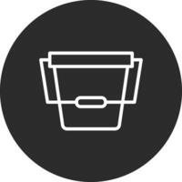 Water Bucket Vector Icon