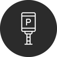 Parking Tag Vector Icon