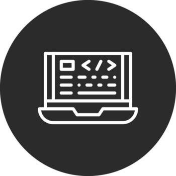Web Coding Vector Icon