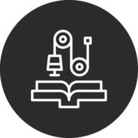 Physics Book Vector Icon