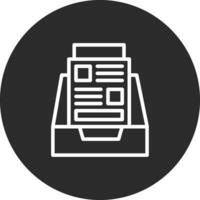 icono de vector de archivos