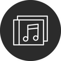 Music Album Vector Icon