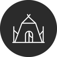 Tent Vector Icon