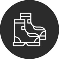 Electrician Boots Vector Icon