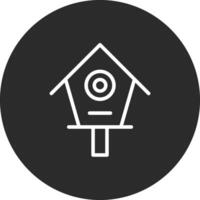 Bird House Vector Icon