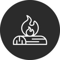 Firewood Vector Icon