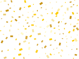 or rectangulaire confettis png