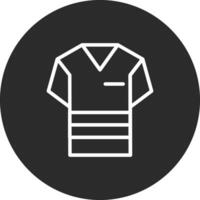 V Neck Shirt Vector Icon