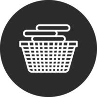 Laundry Basket Vector Icon