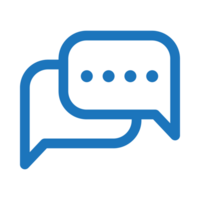 AI generated Chatting Conversation  logo png