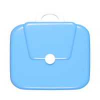 resväska ikon 3d framställa png