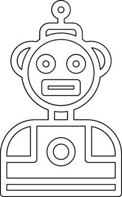 Robotics Vector Icon