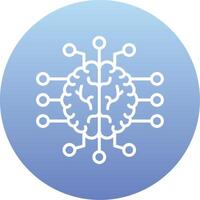 Artificial Intelligence Vector Icon