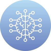 Artificial Intelligence Vector Icon