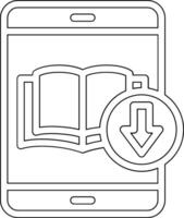 descargar libro vector icono