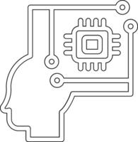 Intelligent Control Vector Icon