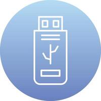 Flash Disk Vector Icon