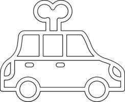 Car Toy Vector Icon