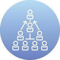 Hierarchy Vector Icon