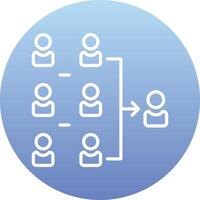 Hierarchy Vector Icon