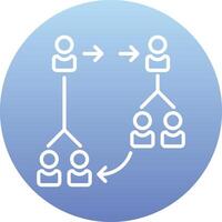 Hierarchy Vector Icon