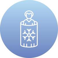 Cryotherapy Vector Icon