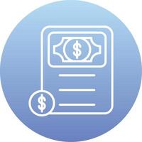 Salary Vector Icon