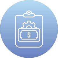 Cost Vector Icon