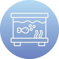 Fish Tank Vector Icon