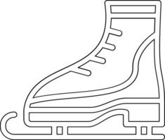 Ice Skate Vector Icon