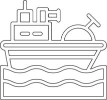 Army Ship Vector Icon