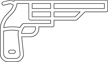 Revolver Vector Icon