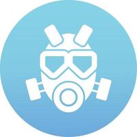 Gas Mask Vector Icon