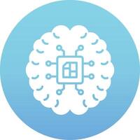 Artificial Intelligence Vector Icon