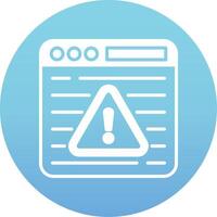 Virus warning Vector Icon