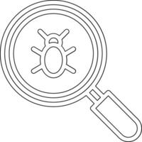 Virus Detection Vector Icon